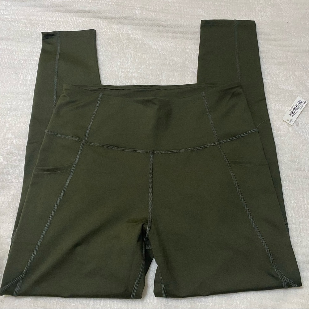 CORE 10 Green leggings Size Large NWT